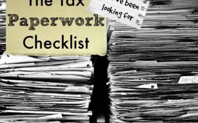 Tax Paperwork Checklist